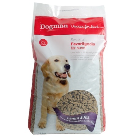 Dogman Favoritgodis Lamm &amp; Ris 800g