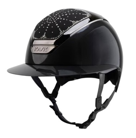 Kask Star Lady Pure Shine Black Riviera Graphite Skal 1