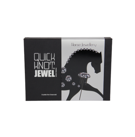 Quick Knot Jewel 12st XL Swarovski Svart