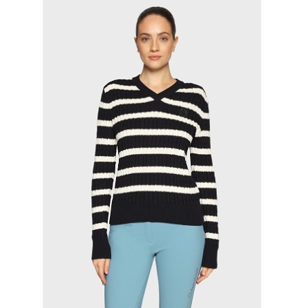 Samshield Lisa Twisted SS-26 Navy/Vit