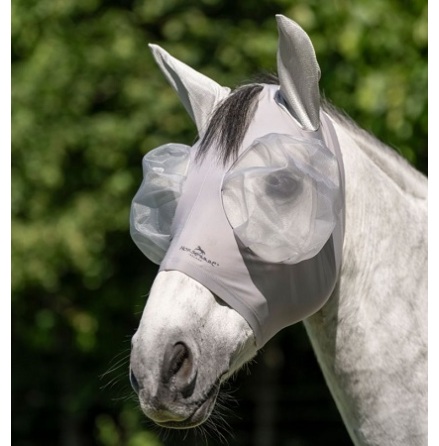 Horseware Defense Flugmask Silver