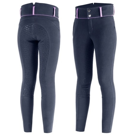 Horze Daniela Ridbyxor Barn Navy