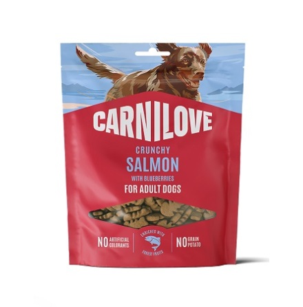 Carnilove Crunchy Salmon With Blueberries 200g