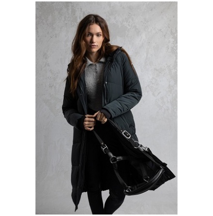 Anky L�ng Puffer Kappa Svart