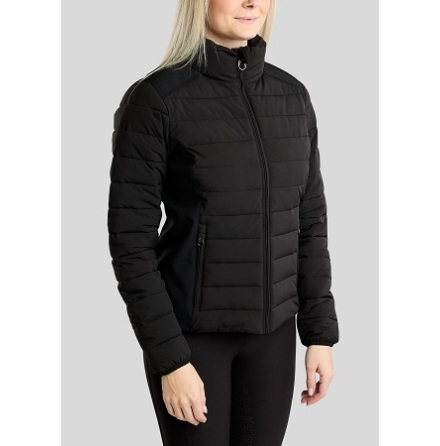 Montar MoRuby Vadderad Jacka med Softshell - Svart