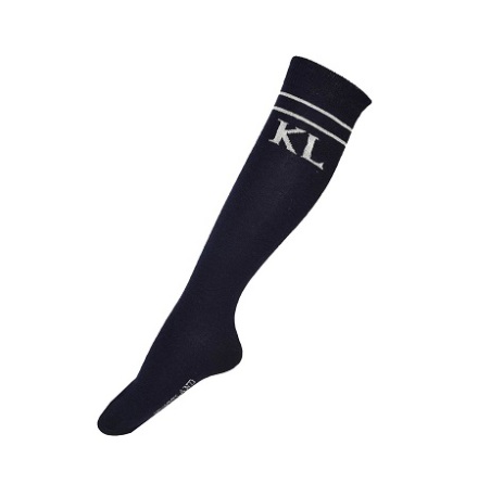 Klgambell Ladies Wool-mix Knee Socks Svart 38/40