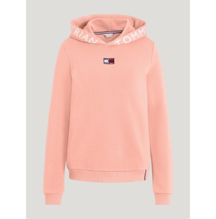 Tommy Hilfiger Equestrian California Logo Hoodie Sunset Peach