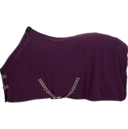 HG Layne Fleece T�cke M/Teddy Purple Pennant