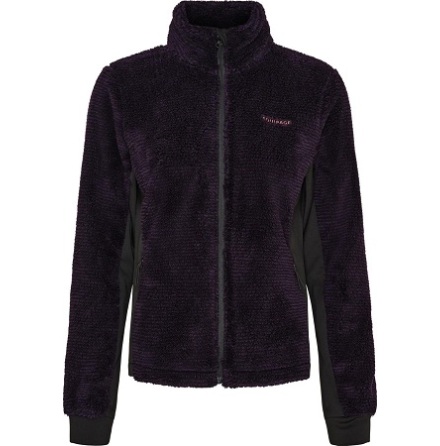 Equipage Nevada Cardigan Purple Pennant