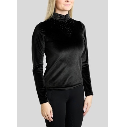Montar Movalerie LS Velvet Polo Svart