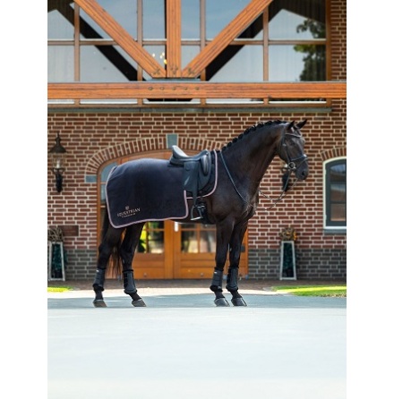 Equestrian Stockholm Fleece L�ndt�cke Black Blush