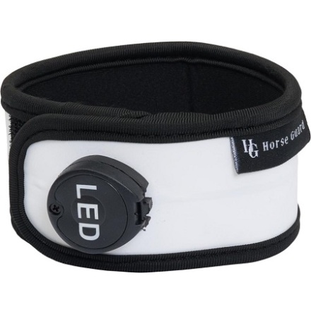 Horse Guard LED Reflexband Vit One Size