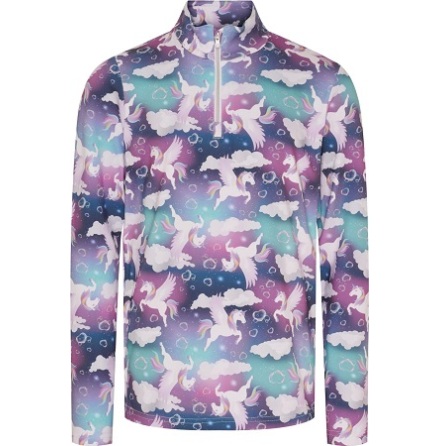 Equipage Topeka  L�ng�rmad Tr�ja Half Zip Barn