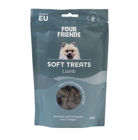 Four Friends Soft Treats Lamm 200g