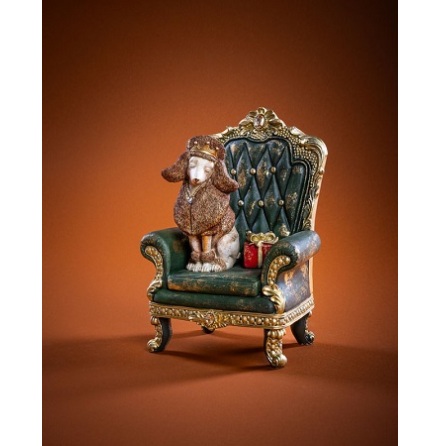 A Lot Of Decoration Julhund P� F�t�lj 23cm