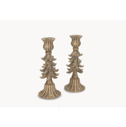 Alot Ljusstake Gran Natur 25cm 