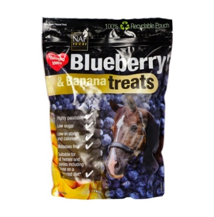 Naf Blueberry &amp; Banana Treats 1kg