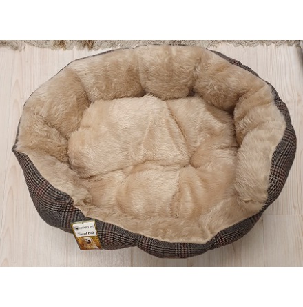 Country Pet Luxuary Tweed Hundbdd 70x55 cm