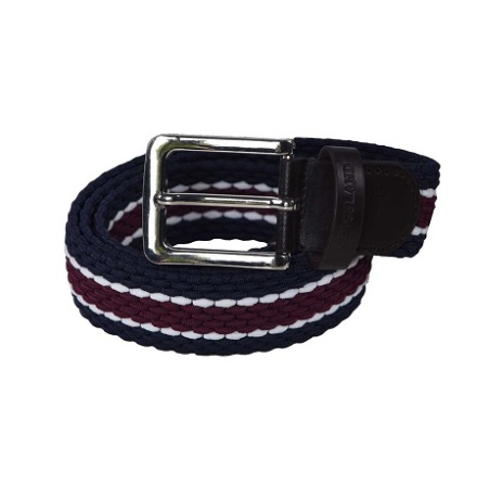 New KL Burgundy Tende Unisex Belt 