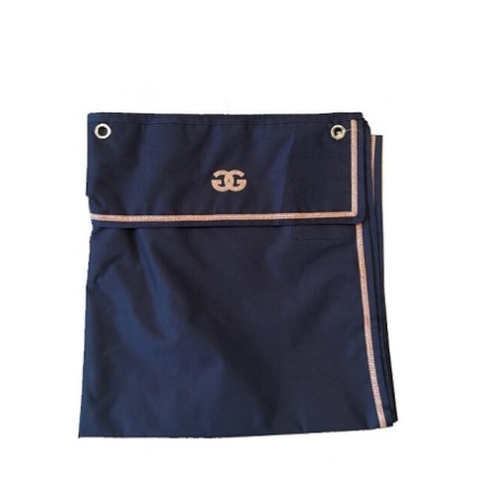 Glen Gordon Box Gardin Navy/Rose