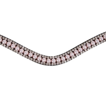 Montar Pannband Dusky Pink Swarowski Pearl