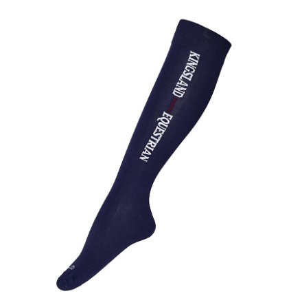 KLjerko Coolmax Knee Socks Navy 