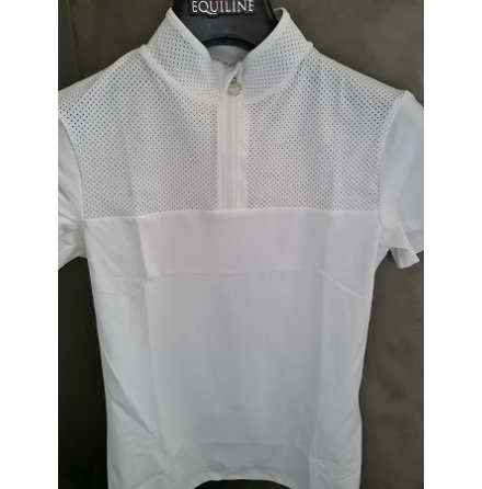 Ct Perforated Outline And Collar S/S Jersey  Competition J:r Vit