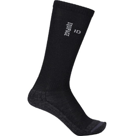 Equipage Cecily Whool Sock Svart/Gr 33-36