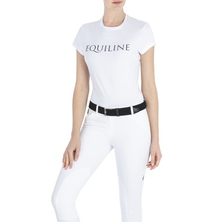 Equiline Clarence T-shirt Dam Vit S